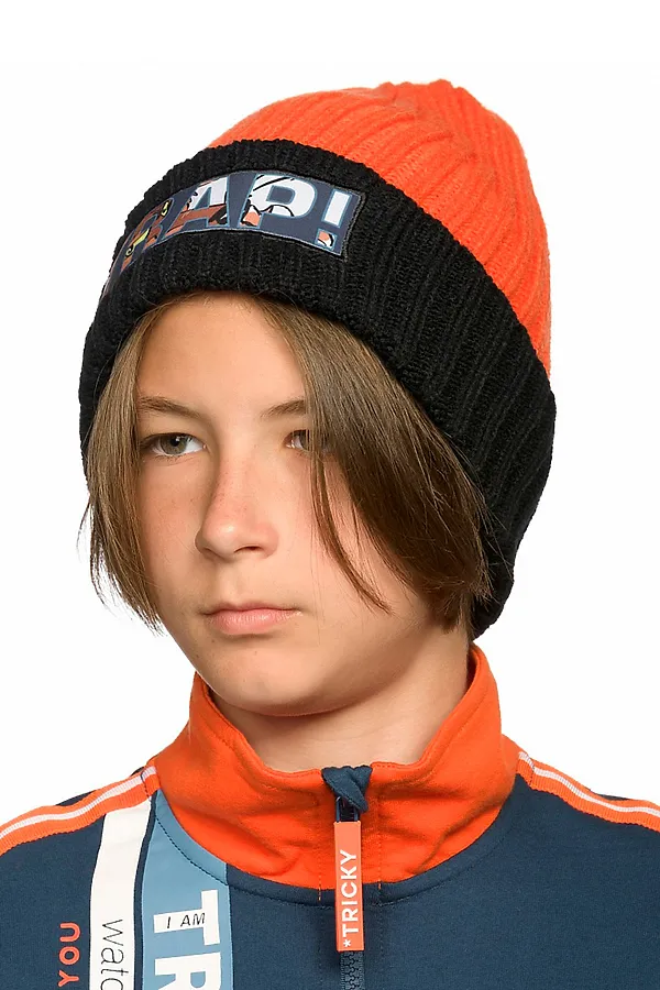 Шапка PELICAN, оранжевый - фото 1