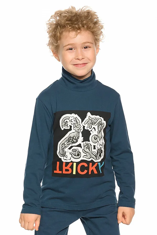 Джемпер PELICAN, тёмно-синий - фото 1