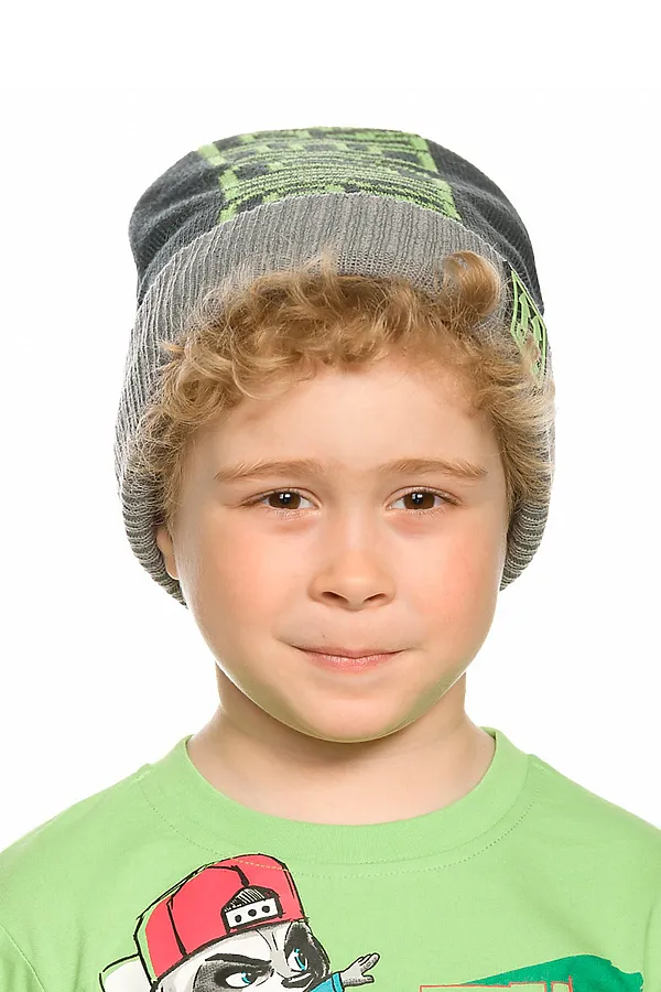 Шапка PELICAN, тёмно-серый - фото 1