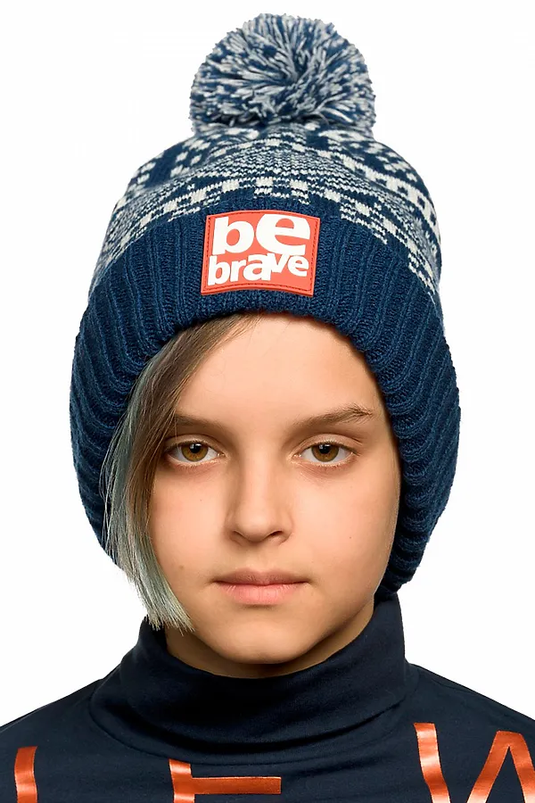 Шапка PELICAN, синий - фото 1