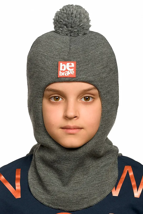 Шапка PELICAN, серый - фото 1