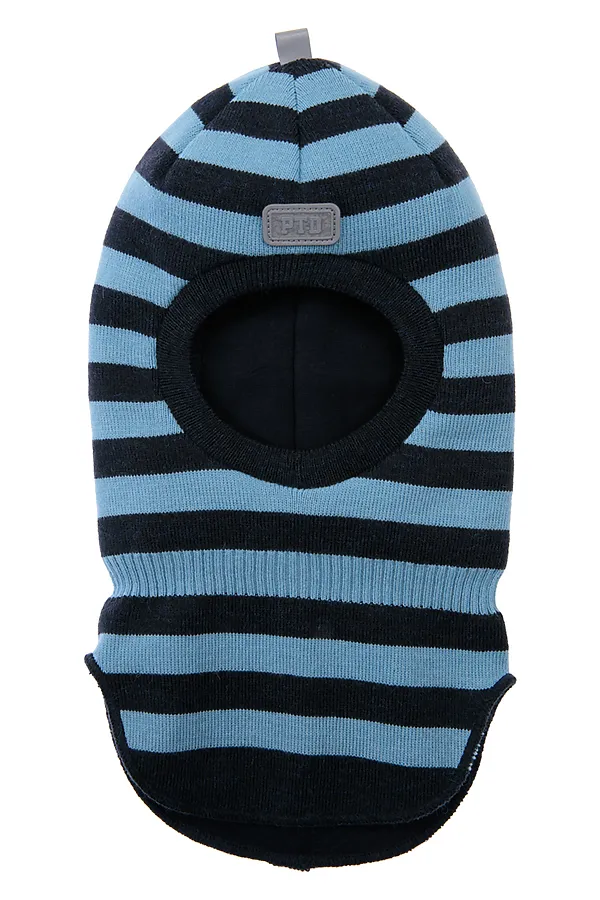 Шапка PLAYTODAY, серый,голубой - фото 1