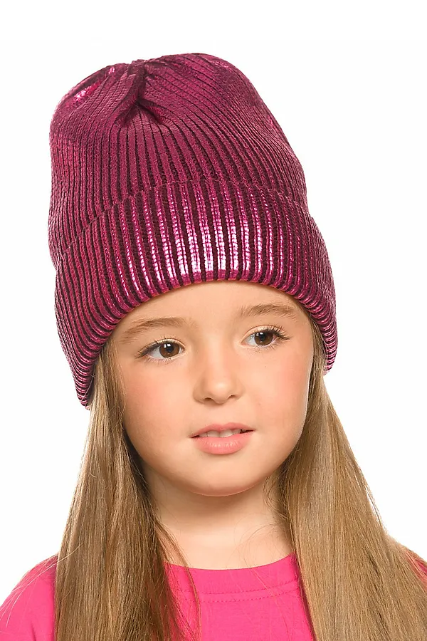 Шапка PELICAN, пурпурный - фото 1