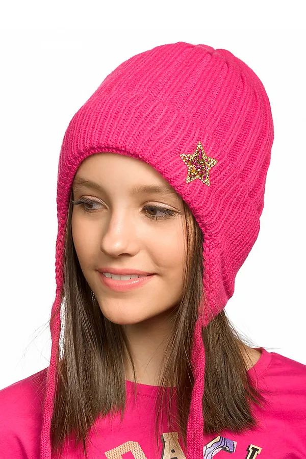 Шапка PELICAN, малиновый - фото 1