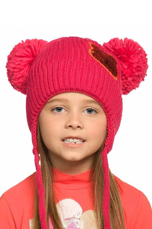 Шапка PELICAN, малиновый - фото 1