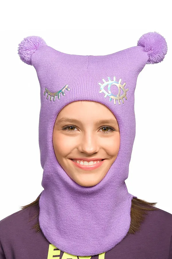 Шапка PELICAN, фиолетовый - фото 1