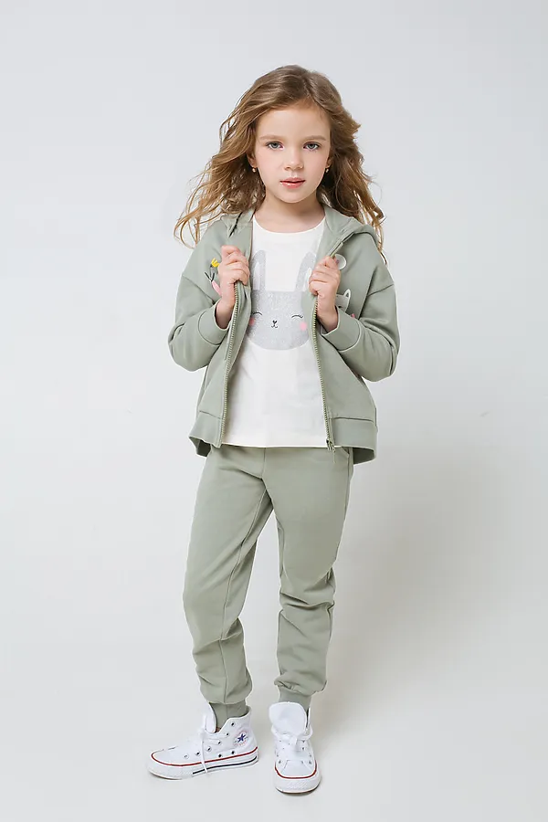 Брюки CROCKID SALE, оливковый хаки к299 - фото 1