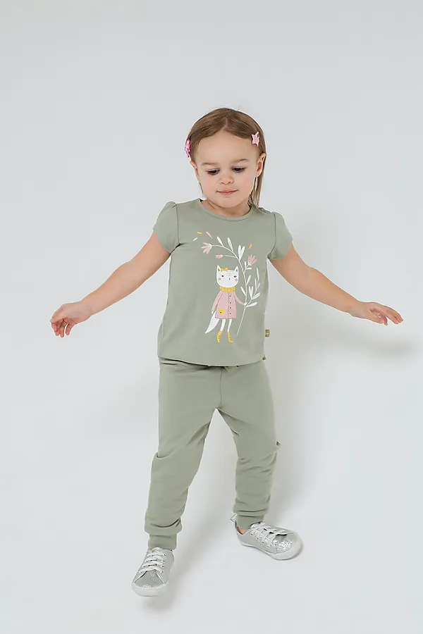 Брюки CROCKID, оливковый хаки к297 - фото 1