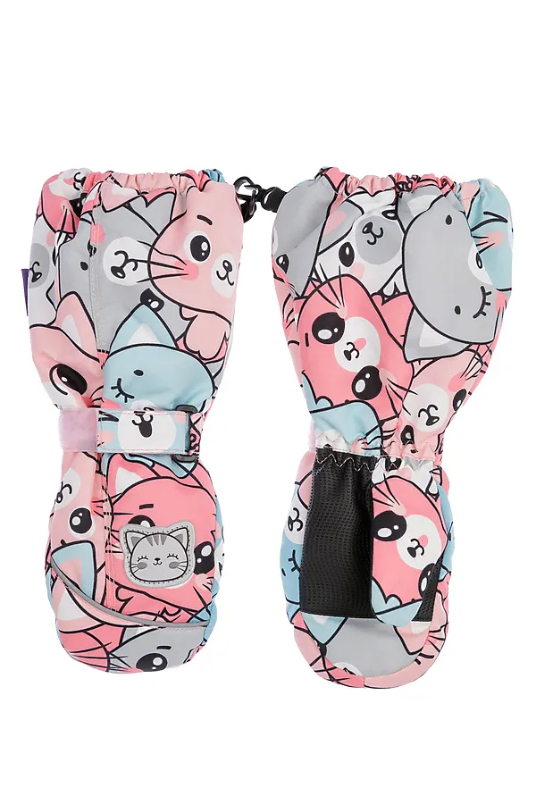 Варежки PLAYTODAY, разноцветный - фото 1