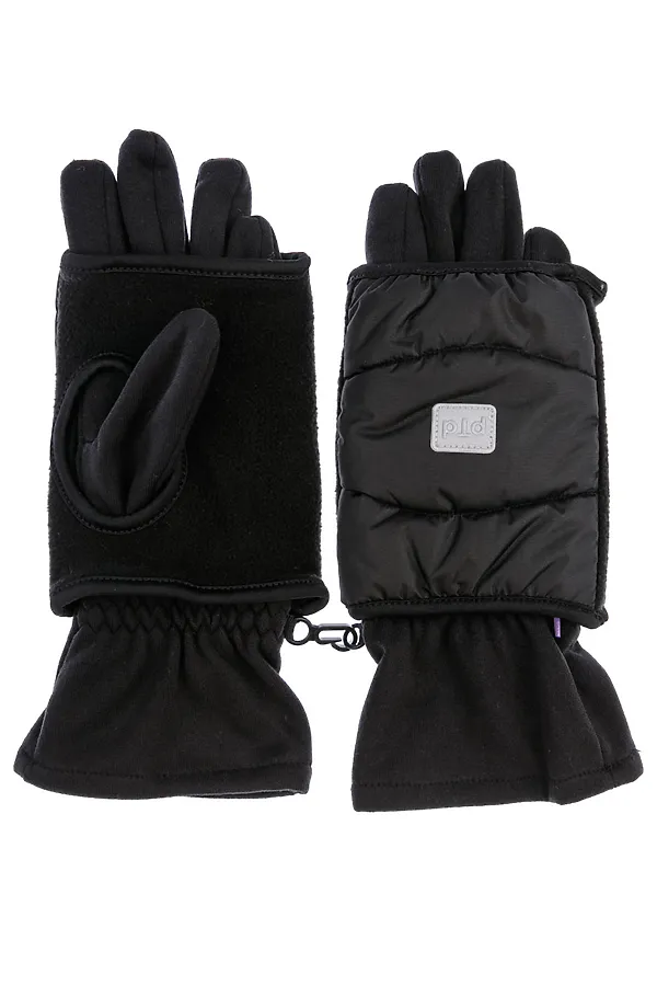 Перчатки PLAYTODAY, черный, золотистый - фото 1