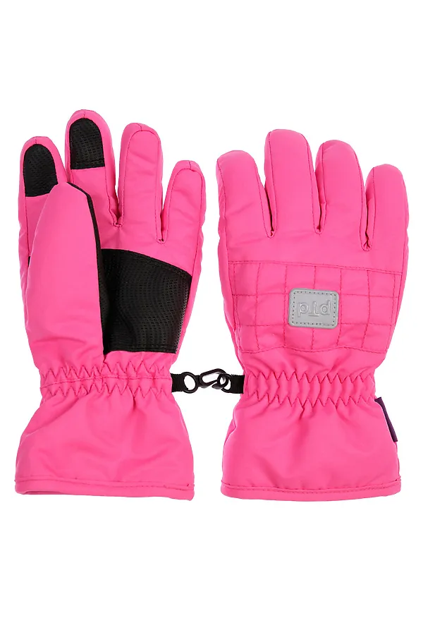 Перчатки PLAYTODAY, фуксия - фото 1