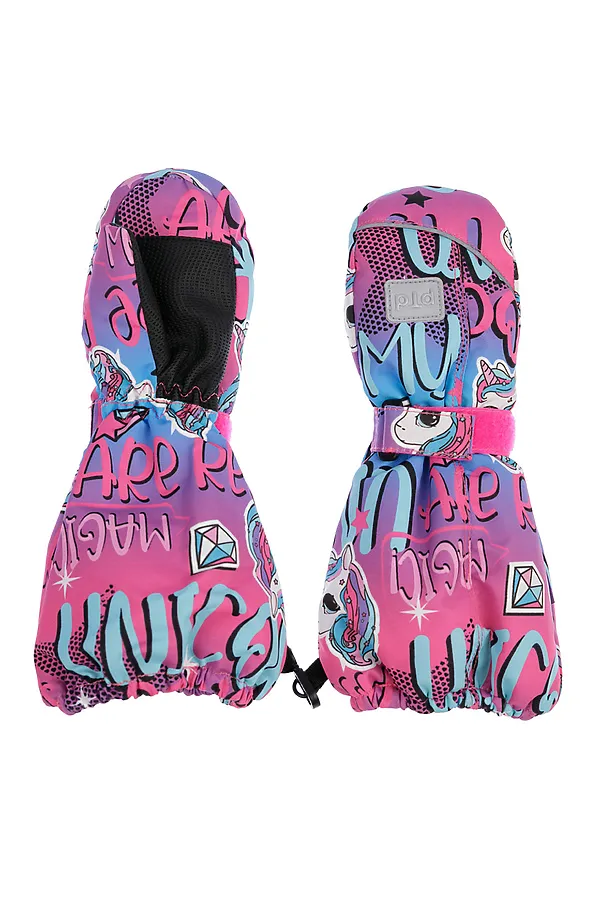 Варежки PLAYTODAY, разноцветный - фото 1