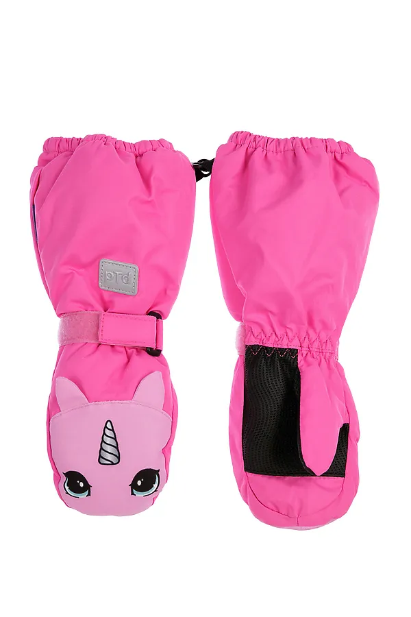 Варежки PLAYTODAY, фуксия - фото 1