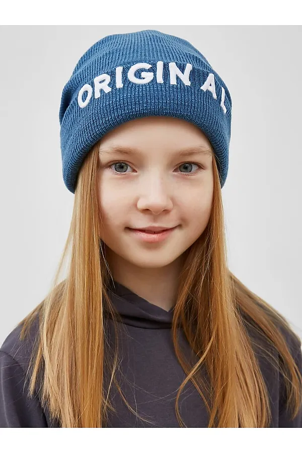 Шапка  MARK FORMELLE, деним - фото 1