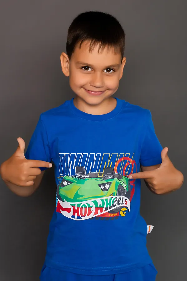 Футболка 22754 Hot Wheels НАТАЛИ, синий (ед.) - фото 1