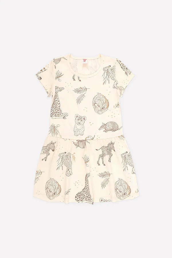 Платье CROCKID SALE, сливки - фото 1