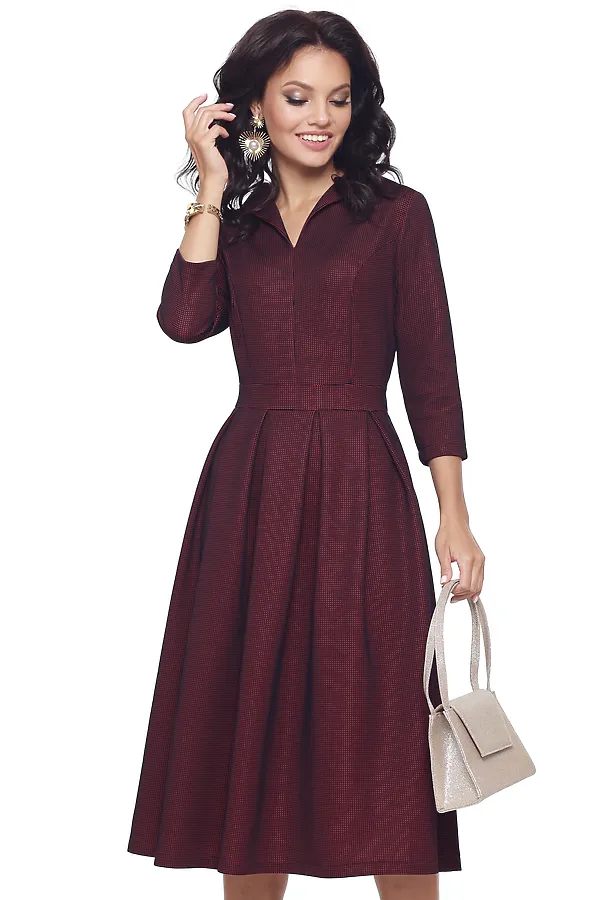 Платье DSTREND, тёмно-бордовый - фото 1