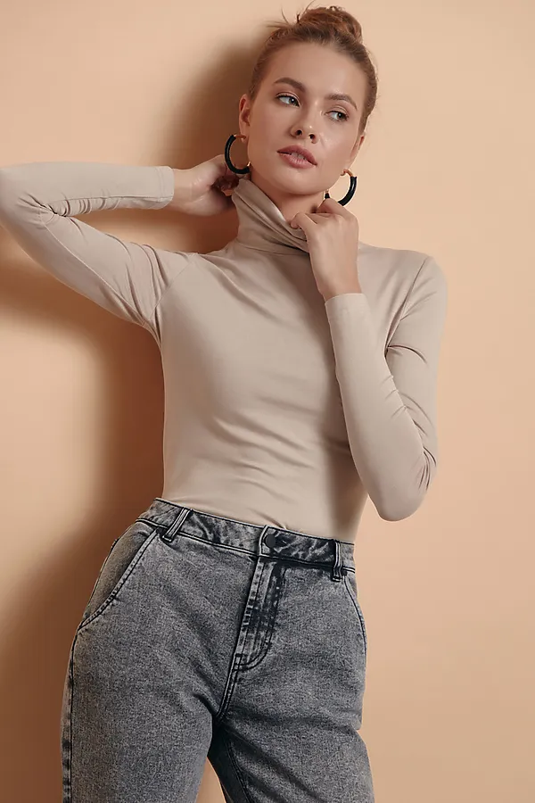 Водолазка CONTE ELEGANT, капучино - фото 1