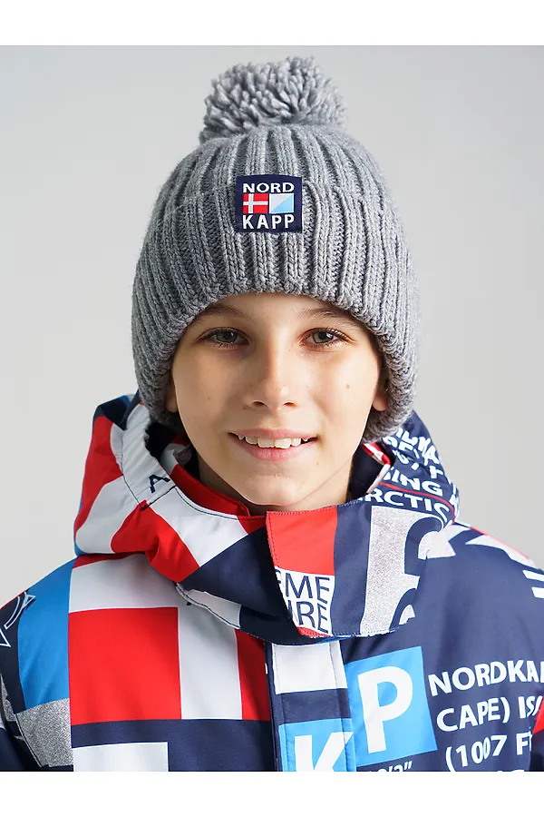 Шапка PLAYTODAY, серый - фото 1