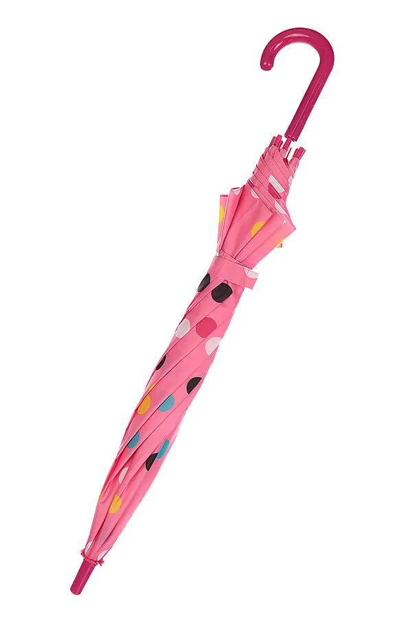 Зонт-трость PLAYTODAY, розовый,разноцветный - фото 1
