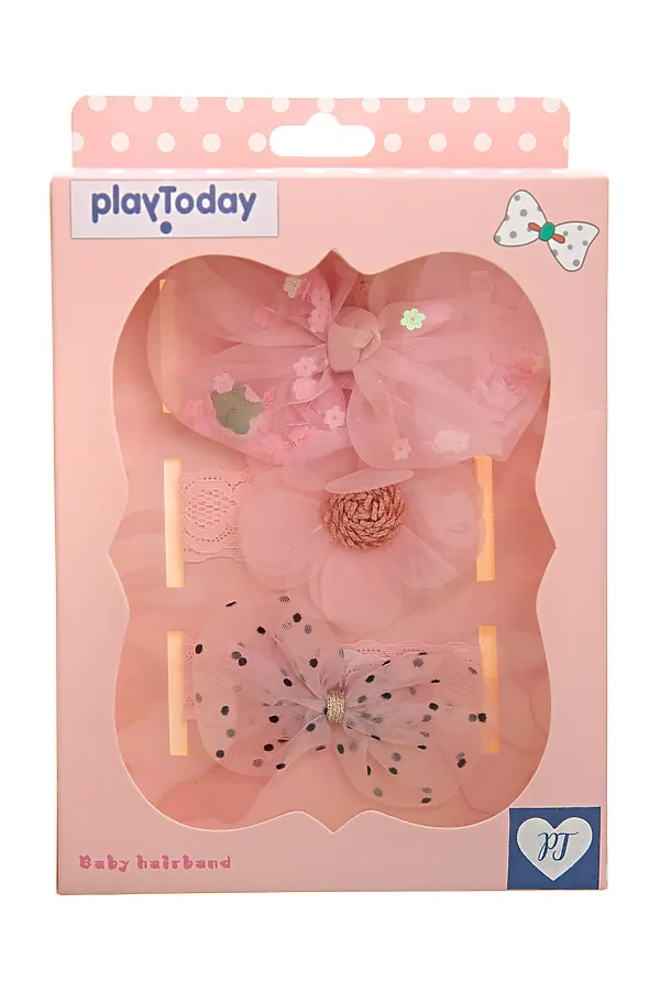 Повязки 3 шт. PLAYTODAY, светло-розовый - фото 1