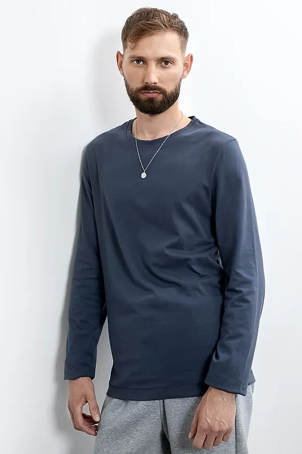 Лонгслив  MARK FORMELLE, графит - фото 1