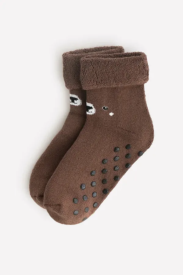 Носки CROCKID, коричневый - фото 1