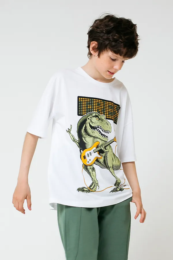 Футболка  CROCKID SALE, белый к52 - фото 1