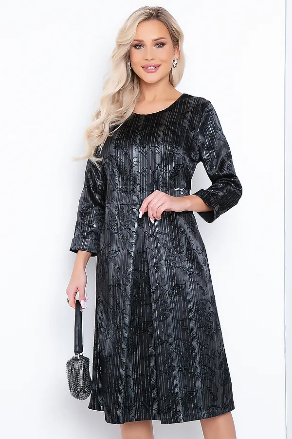 Платье LADY TAIGA, атлас - фото 1