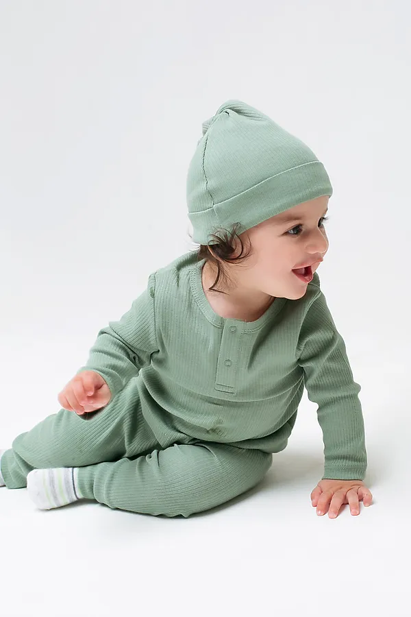 Джемпер  CROCKID, милитари(малыш дино) - фото 1