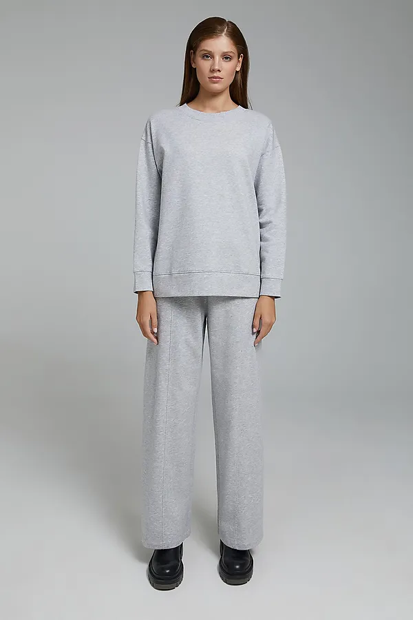 Брюки CONCEPT CLUB, светло-серый меланж - фото 1