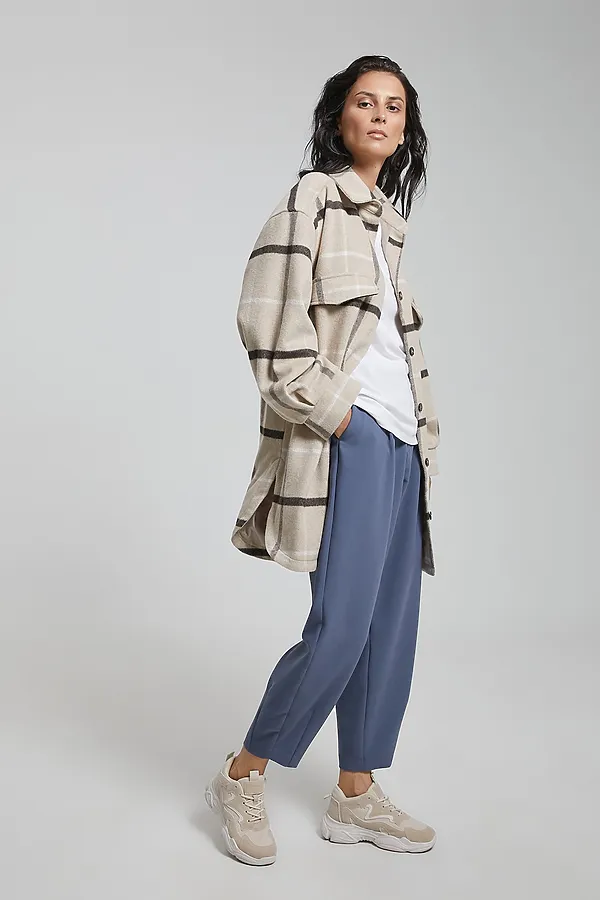 Пальто CONCEPT CLUB, клетка - фото 1