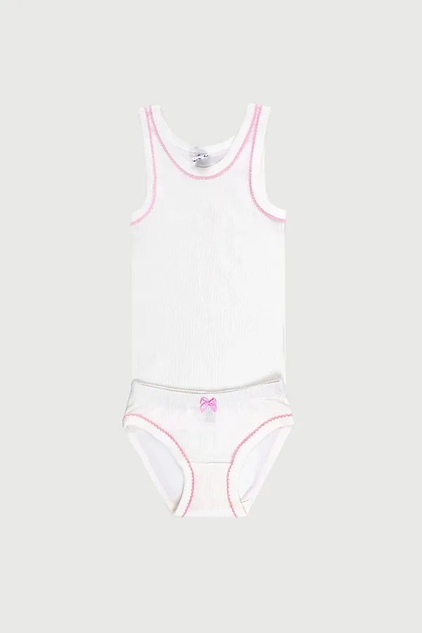 Комплект (майка+трусы) CROCKID, сахар - фото 1