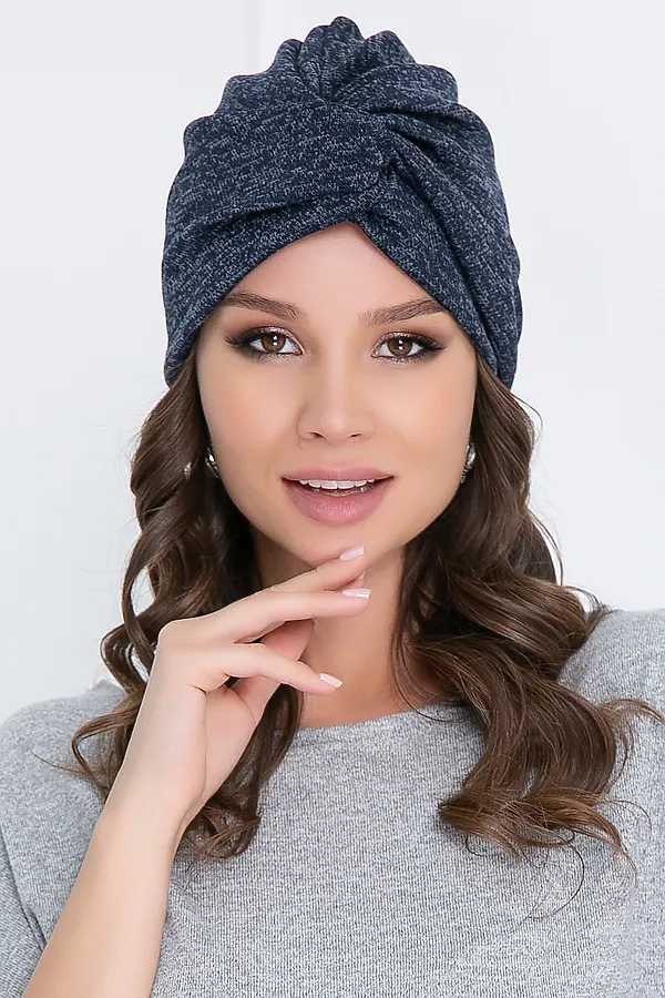 Шапка BELLOVERA, темно-синий - фото 1