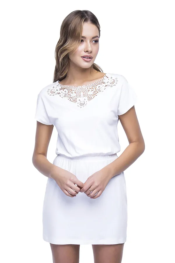 Туника  CONTE ELEGANT, молочный - фото 1