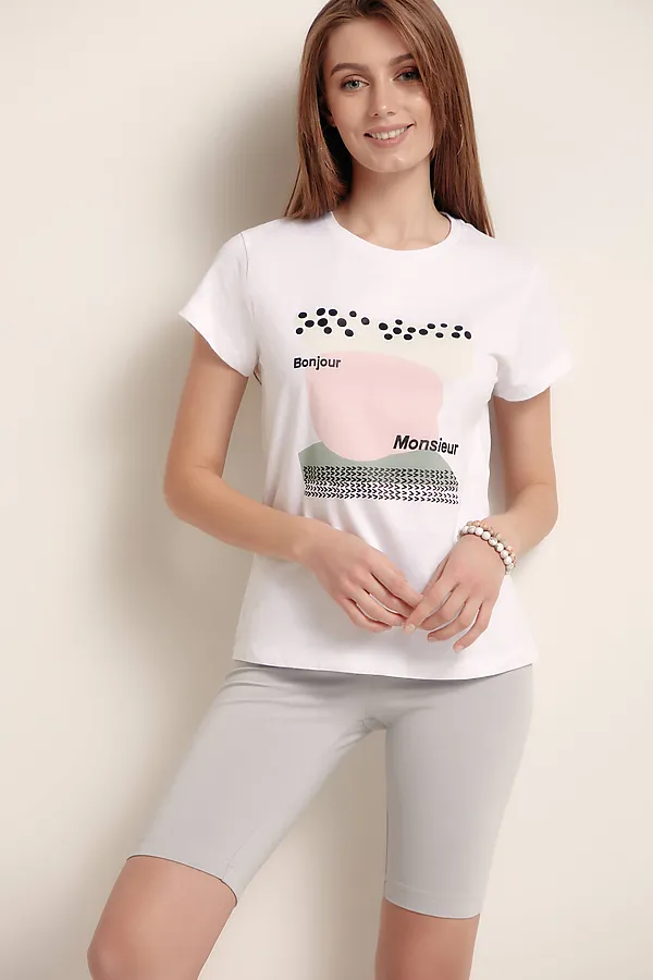 Футболка  CONTE ELEGANT, белый - фото 1