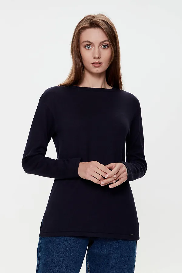 Джемпер  CONTE ELEGANT, синий - фото 1