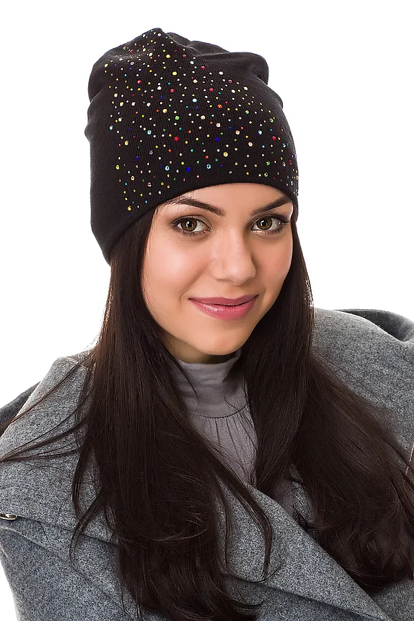Шапка VAY, черный - фото 1