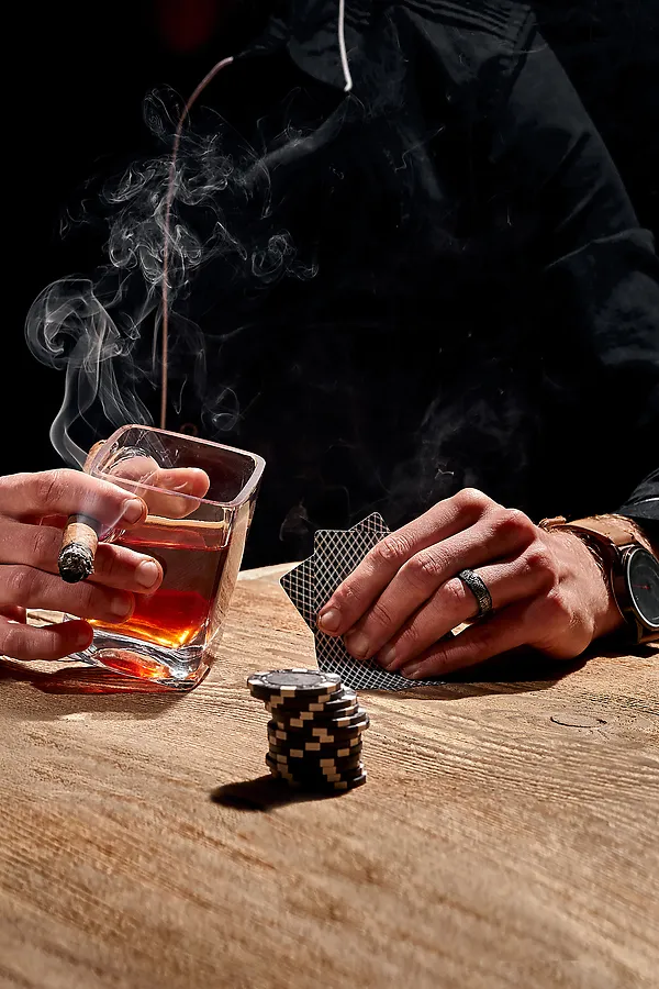 Стакан с держателем для сигары "Великий Гэтсби" MERSADA, прозрачный - фото 1