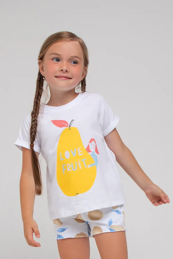 Футболка CROCKID, белый к1282 - фото 1