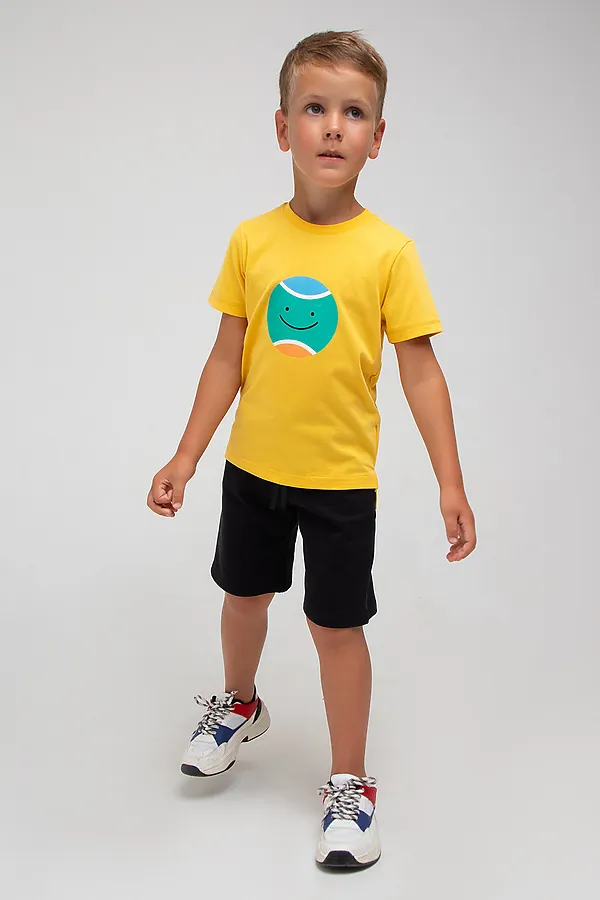 Футболка  CROCKID SALE, желтый к1283 - фото 1