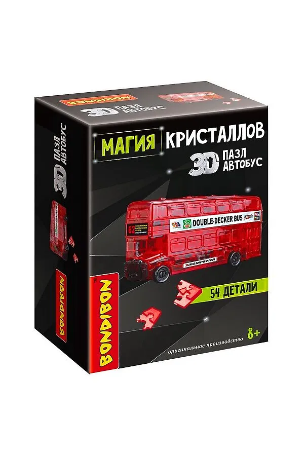 3Д Пазл BONDIBON, красный - фото 1