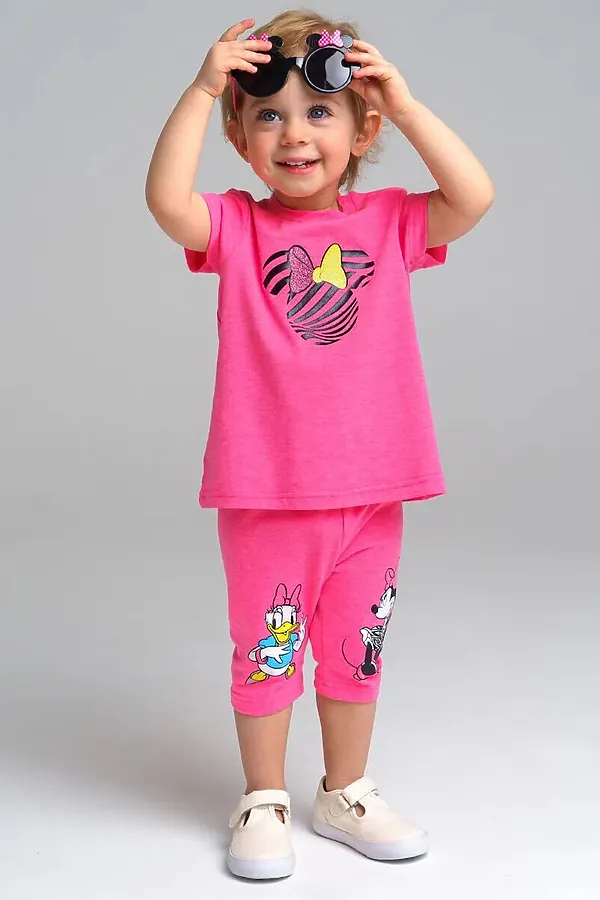 Леггинсы PLAYTODAY, фуксия - фото 1