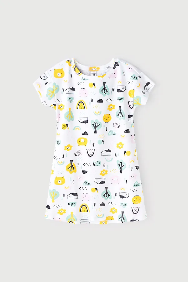 Сорочка CROCKID SALE, домик в лесу на сахаре - фото 1