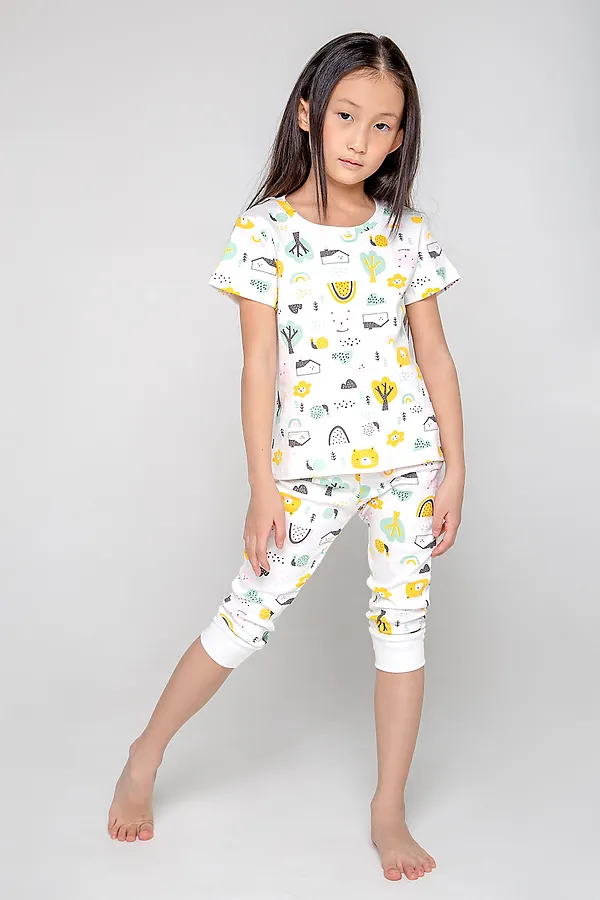 Пижама CROCKID SALE, домик в лесу на сахаре - фото 1