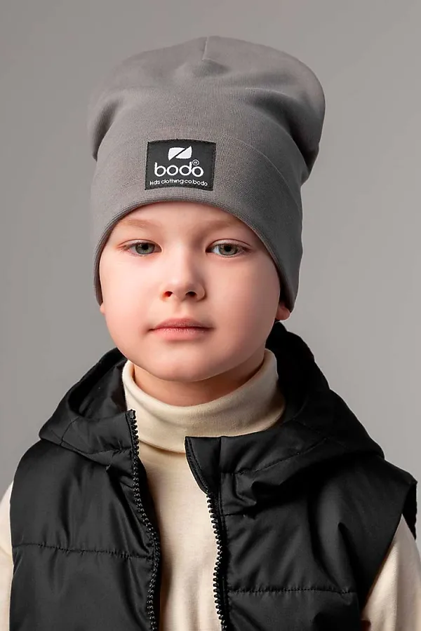 Шапка BODO-S, темно-серый - фото 1