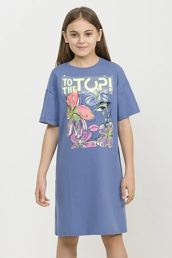 Платье PELICAN, джинс - фото 1