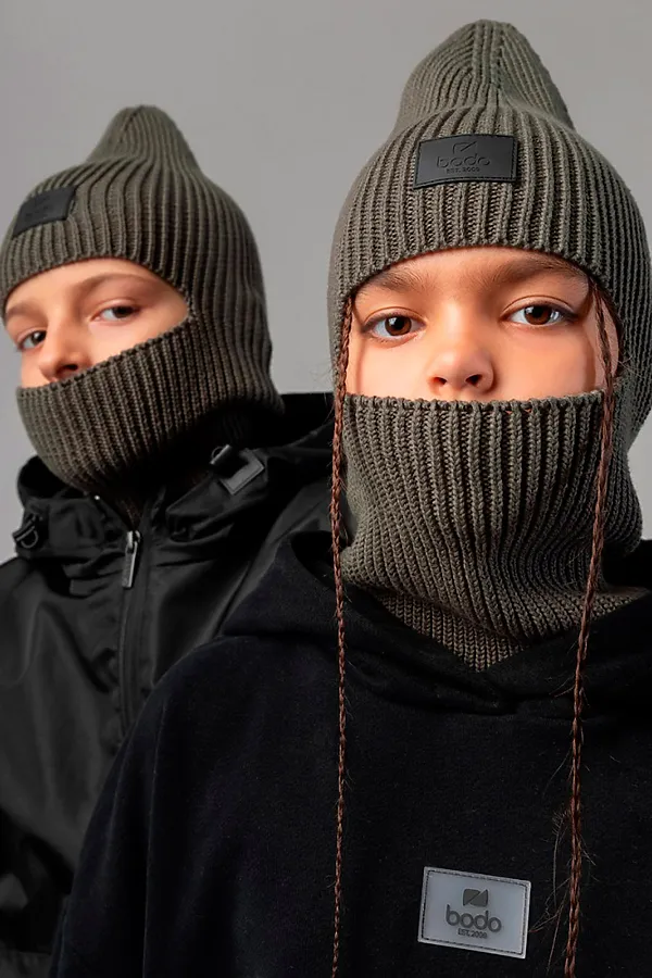 Шапка BODO, хаки - фото 1