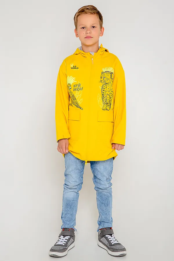 Куртка-ветровка CROCKID, горчица - фото 1