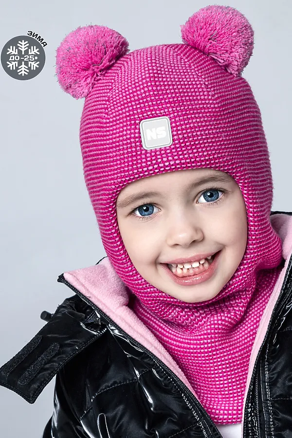 Балаклава NIKASTYLE, фуксия - фото 1